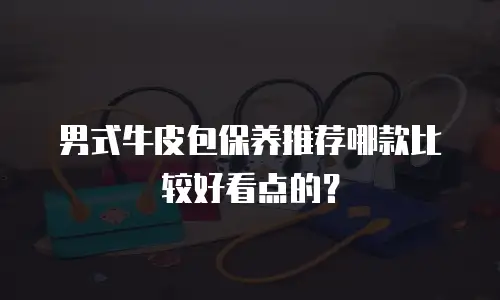 男式牛皮包保养推荐哪款比较好看点的？