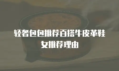 轻奢包包推荐百搭牛皮革鞋女推荐理由