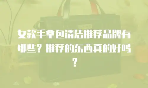 女款手拿包清洁推荐品牌有哪些？推荐的东西真的好吗？