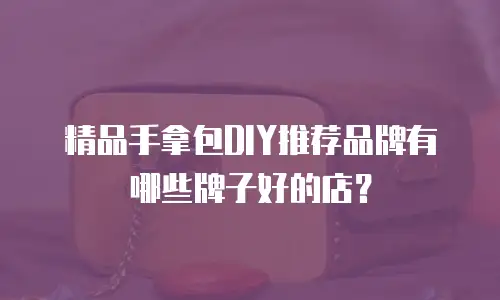 精品手拿包DIY推荐品牌有哪些牌子好的店？