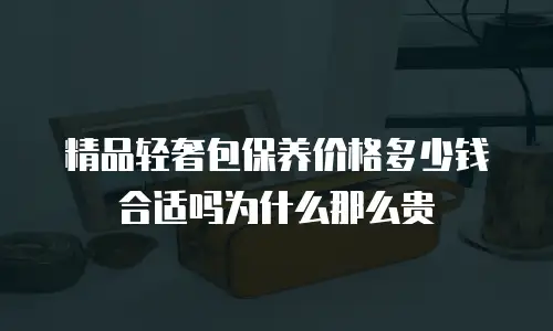 精品轻奢包保养价格多少钱合适吗为什么那么贵