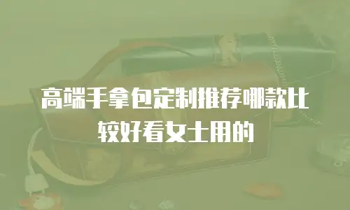 高端手拿包定制推荐哪款比较好看女士用的