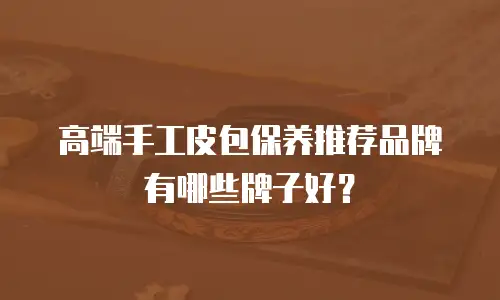 高端手工皮包保养推荐品牌有哪些牌子好？