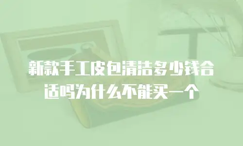 新款手工皮包清洁多少钱合适吗为什么不能买一个
