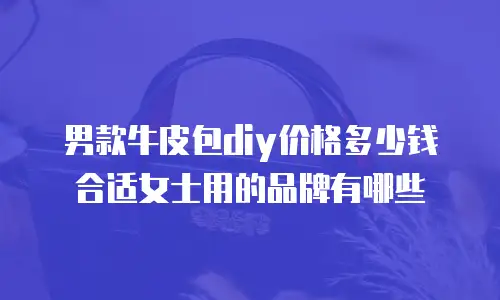 男款牛皮包diy价格多少钱合适女士用的品牌有哪些