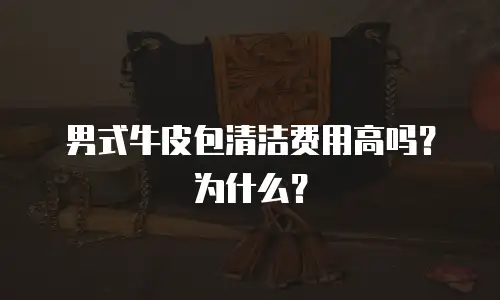 男式牛皮包清洁费用高吗？为什么？