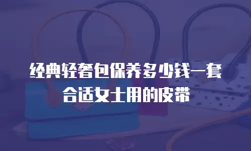 经典轻奢包保养多少钱一套合适女士用的皮带