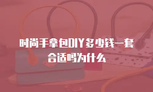 时尚手拿包DIY多少钱一套合适吗为什么