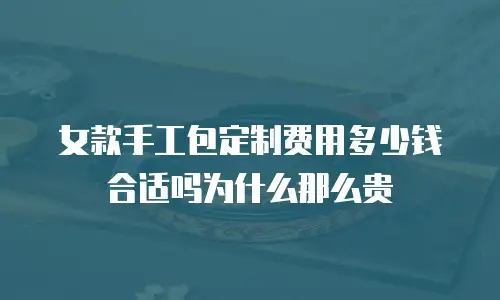 女款手工包定制费用多少钱合适吗为什么那么贵