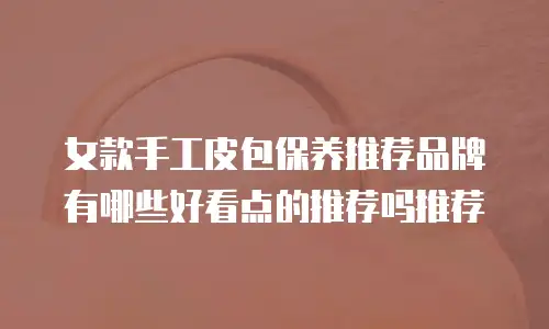 女款手工皮包保养推荐品牌有哪些好看点的推荐吗推荐
