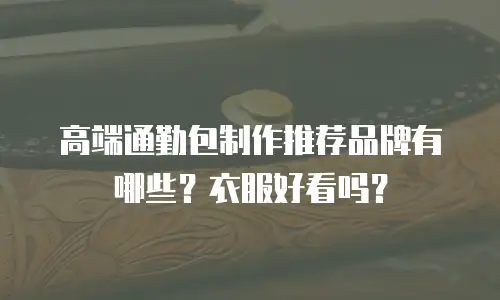 高端通勤包制作推荐品牌有哪些？衣服好看吗？
