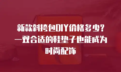 新款斜挎包DIY价格多少？一双合适的鞋垫子也能成为时尚配饰