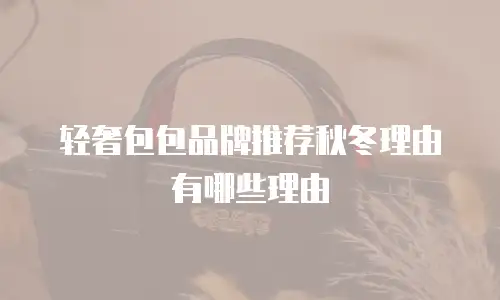轻奢包包品牌推荐秋冬理由有哪些理由