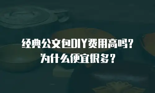 经典公文包DIY费用高吗？为什么便宜很多？