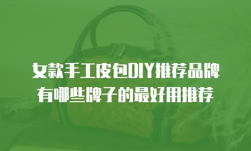女款手工皮包DIY推荐品牌有哪些牌子的最好用推荐