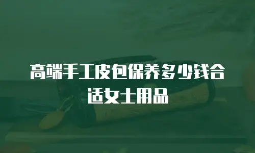 高端手工皮包保养多少钱合适女士用品
