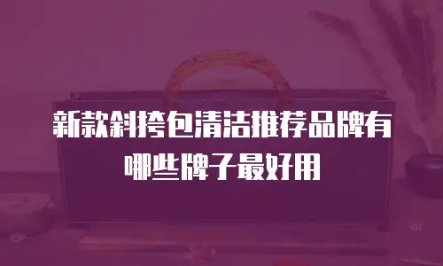新款斜挎包清洁推荐品牌有哪些牌子最好用