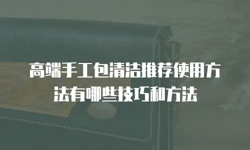 高端手工包清洁推荐使用方法有哪些技巧和方法
