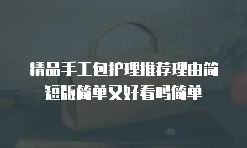 精品手工包护理推荐理由简短版简单又好看吗简单