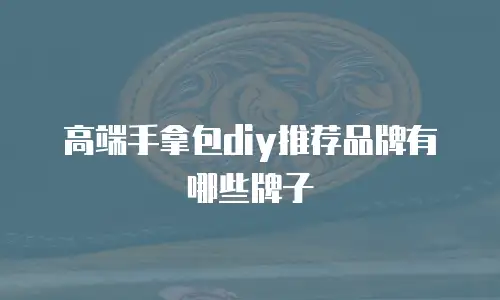 高端手拿包diy推荐品牌有哪些牌子