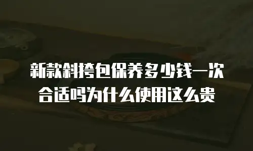 新款斜挎包保养多少钱一次合适吗为什么使用这么贵