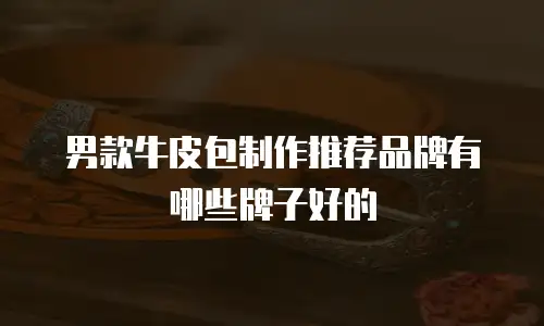 男款牛皮包制作推荐品牌有哪些牌子好的