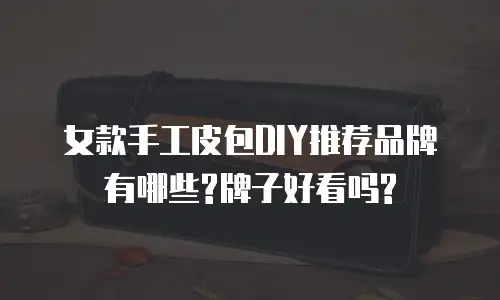 女款手工皮包DIY推荐品牌有哪些?牌子好看吗?