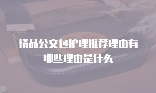 精品公文包护理推荐理由有哪些理由是什么