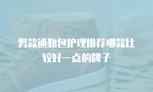 男款通勤包护理推荐哪款比较好一点的牌子