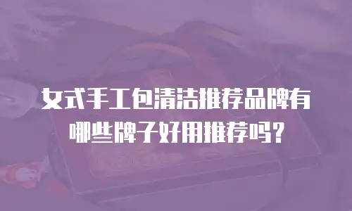 女式手工包清洁推荐品牌有哪些牌子好用推荐吗？