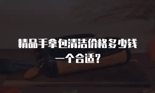 精品手拿包清洁价格多少钱一个合适？