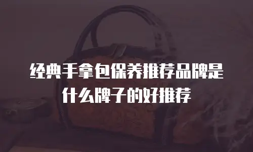 经典手拿包保养推荐品牌是什么牌子的好推荐
