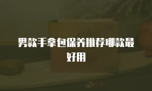 男款手拿包保养推荐哪款最好用
