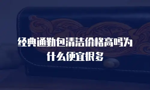 经典通勤包清洁价格高吗为什么便宜很多