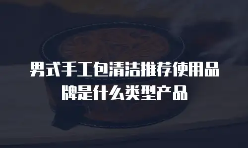 男式手工包清洁推荐使用品牌是什么类型产品