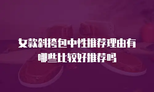 女款斜挎包中性推荐理由有哪些比较好推荐吗
