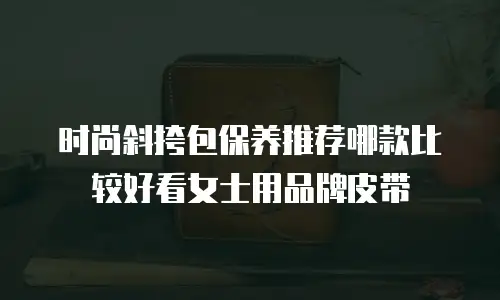 时尚斜挎包保养推荐哪款比较好看女士用品牌皮带