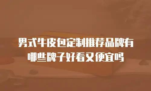 男式牛皮包定制推荐品牌有哪些牌子好看又便宜吗