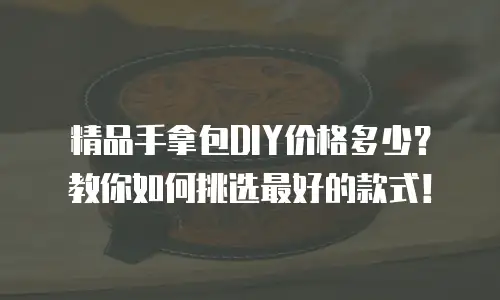 精品手拿包DIY价格多少？教你如何挑选最好的款式！