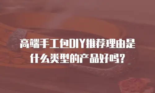 高端手工包DIY推荐理由是什么类型的产品好吗？