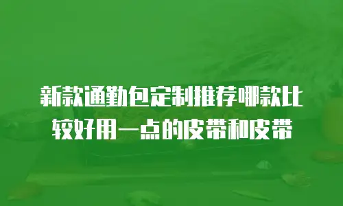 新款通勤包定制推荐哪款比较好用一点的皮带和皮带
