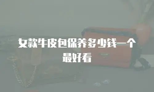 女款牛皮包保养多少钱一个最好看