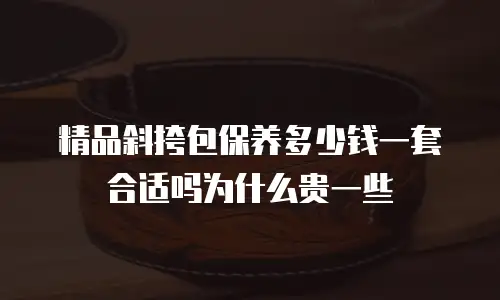 精品斜挎包保养多少钱一套合适吗为什么贵一些