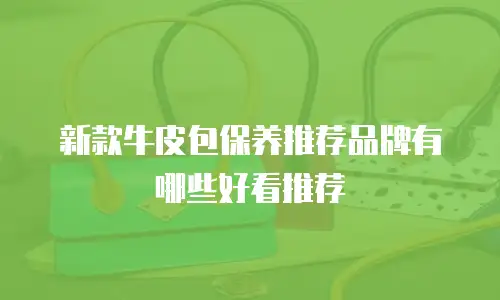 新款牛皮包保养推荐品牌有哪些好看推荐