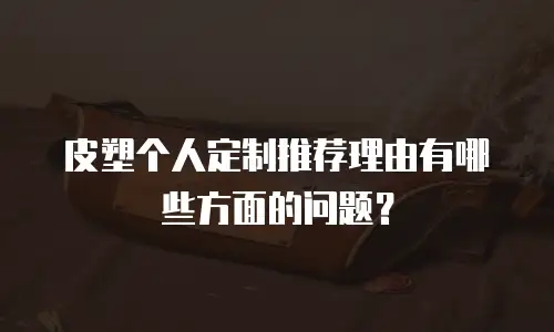 皮塑个人定制推荐理由有哪些方面的问题？