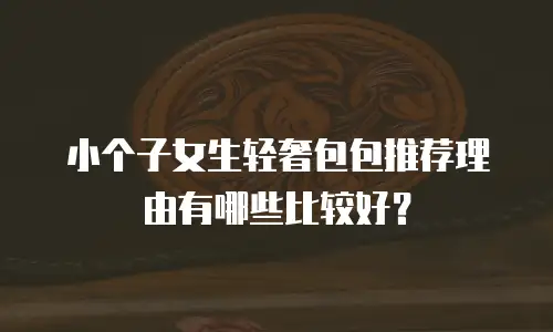 小个子女生轻奢包包推荐理由有哪些比较好？