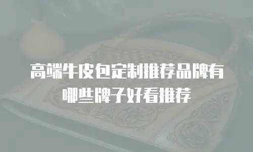 高端牛皮包定制推荐品牌有哪些牌子好看推荐