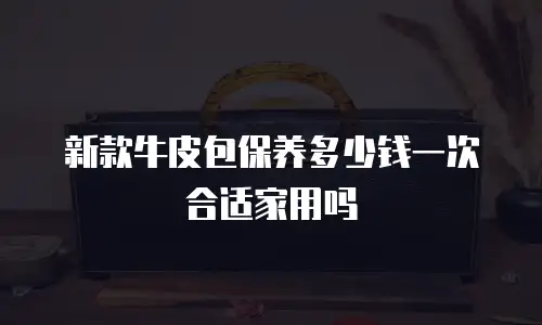 新款牛皮包保养多少钱一次合适家用吗