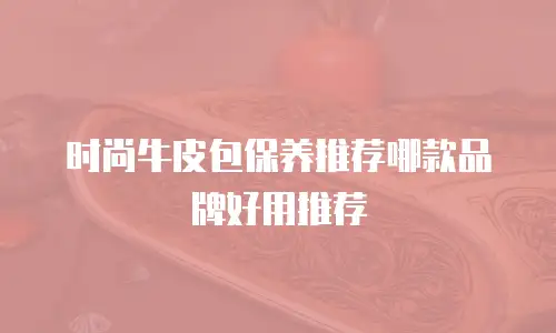 时尚牛皮包保养推荐哪款品牌好用推荐