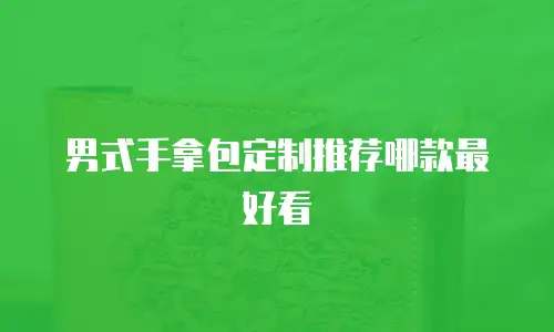 男式手拿包定制推荐哪款最好看